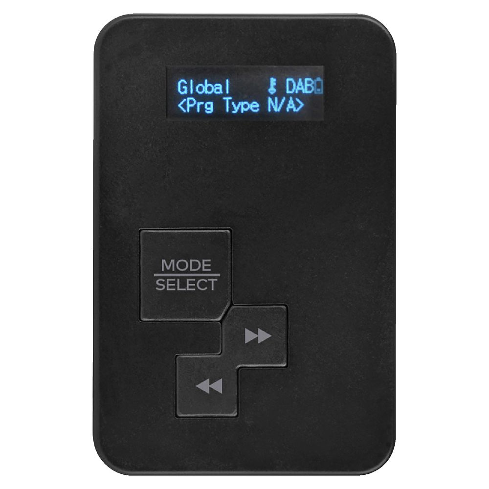 Qudo DAB Pocket Radio Black