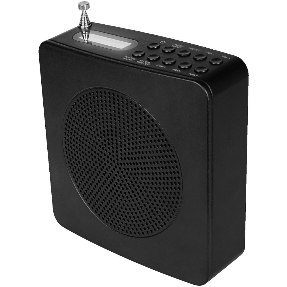 Qudo DAB Square Radio Black