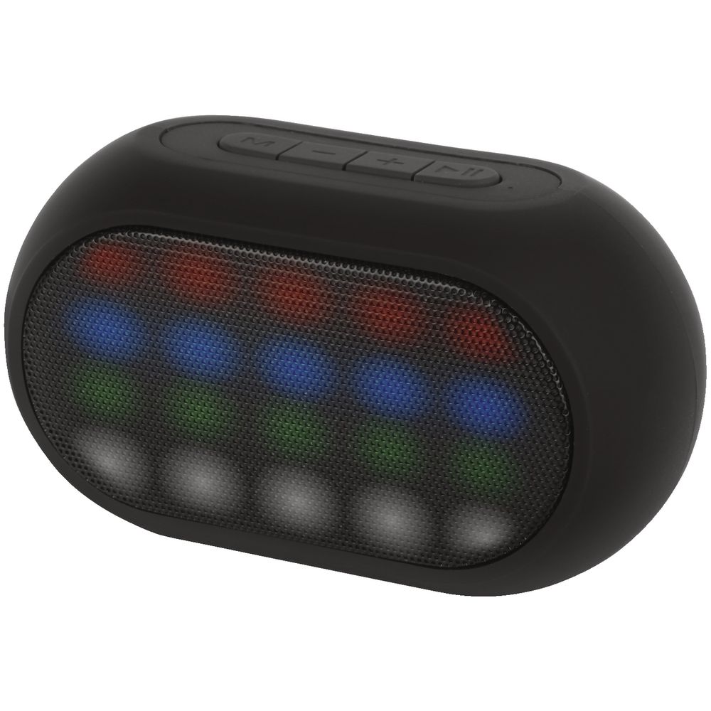 Qudo LED Bluetooth Speaker Black