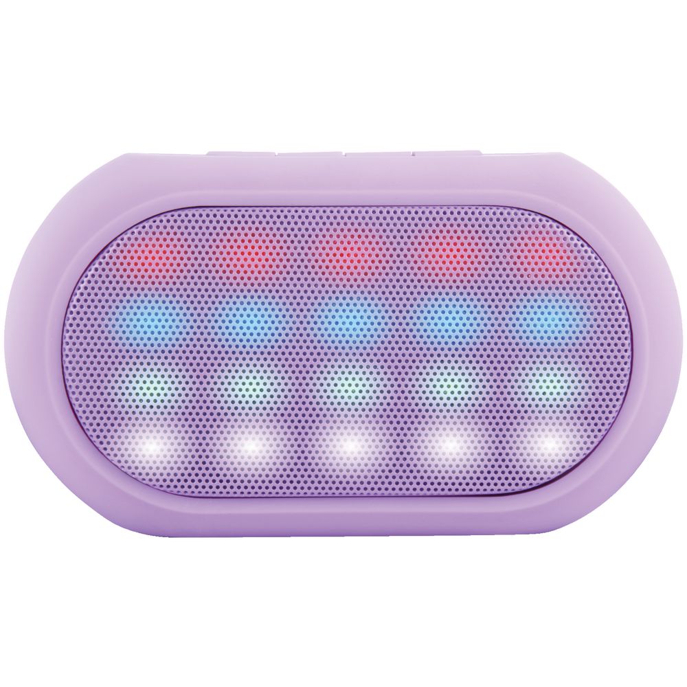 Qudo LED Bluetooth Speaker Purple