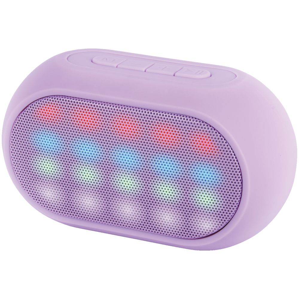 Qudo LED Bluetooth Speaker Purple