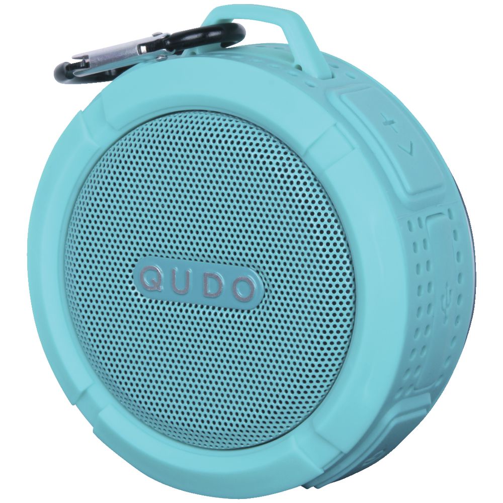 Qudo Splashproof Bluetooth Speaker Teal