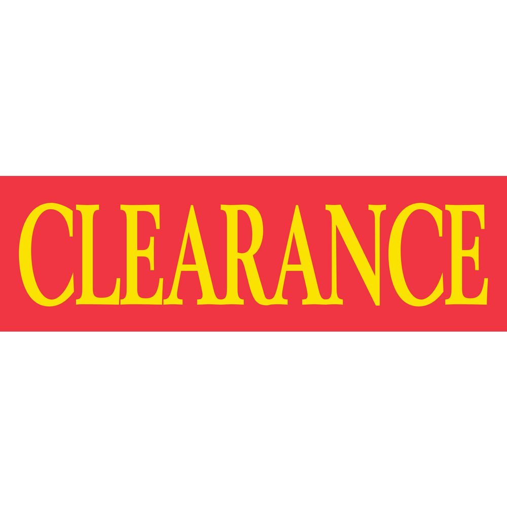 QuikStik Clearance Banner 300 x 1000mm