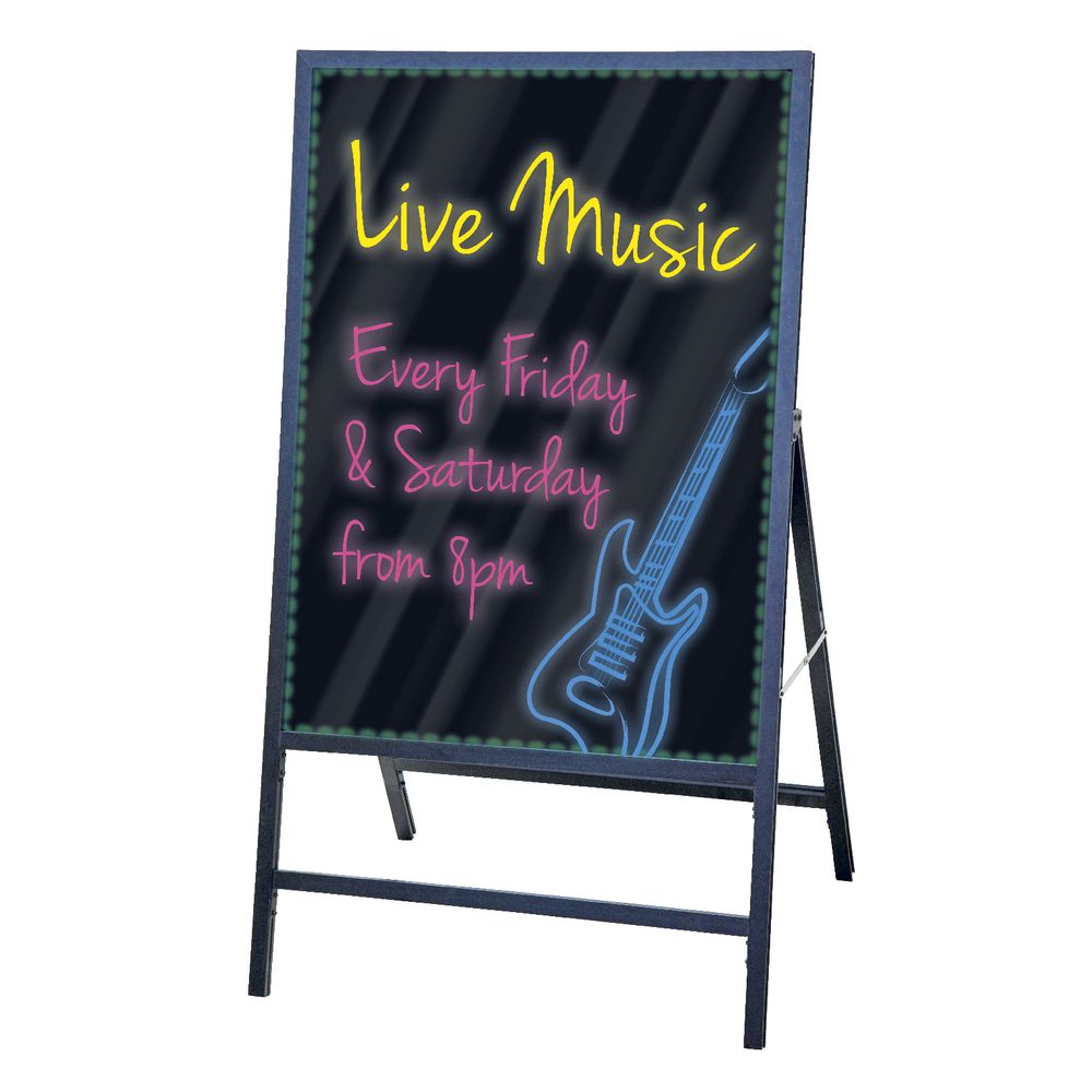 Quartet LED Display Easel Board Officeworks