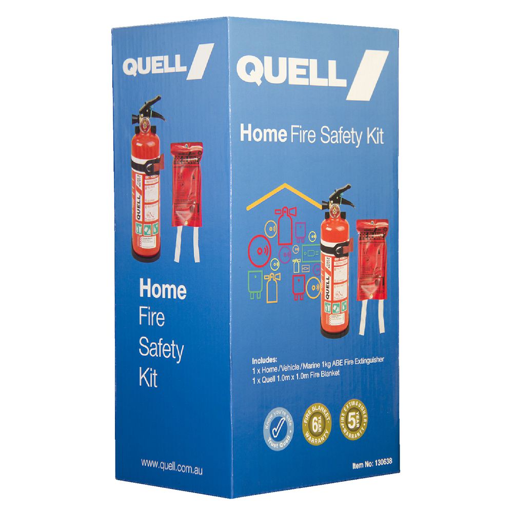 Quell Small Home Fire Safety Kit
