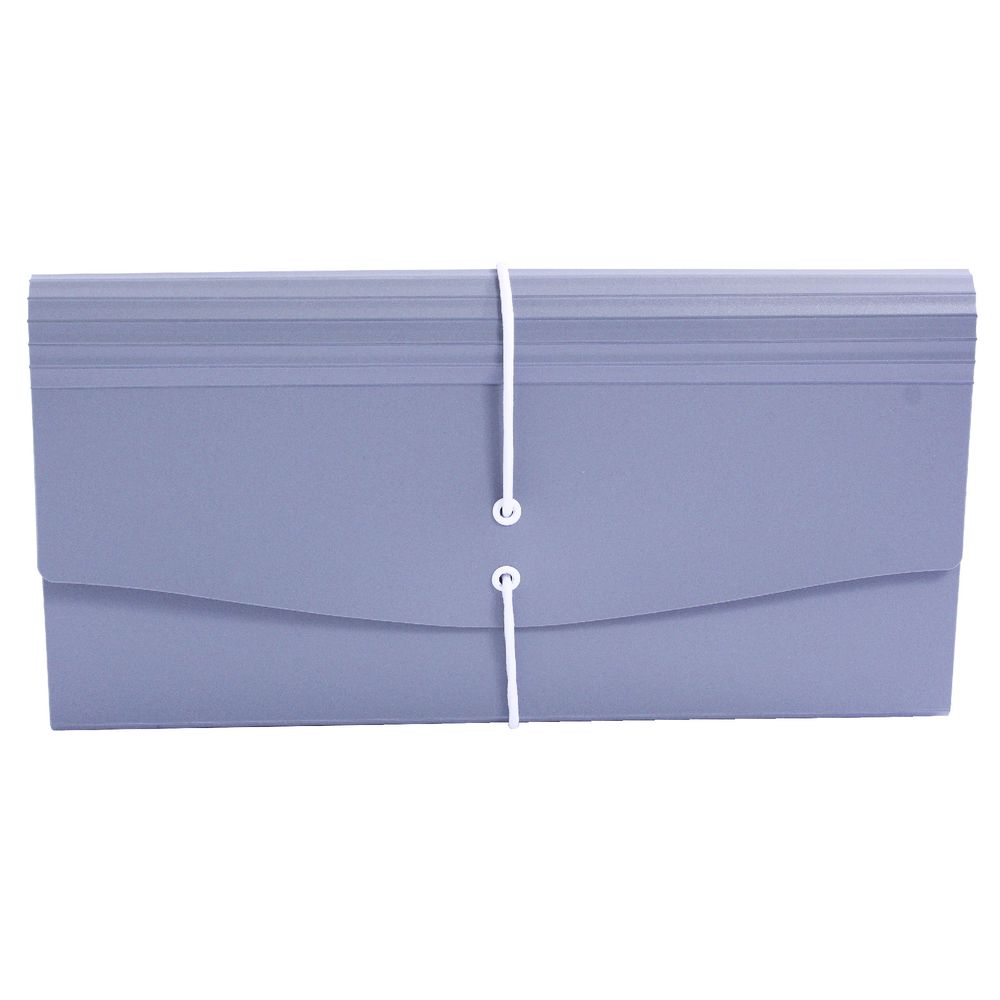 Expanding File Receipt Size 13 Pocket Charcoal