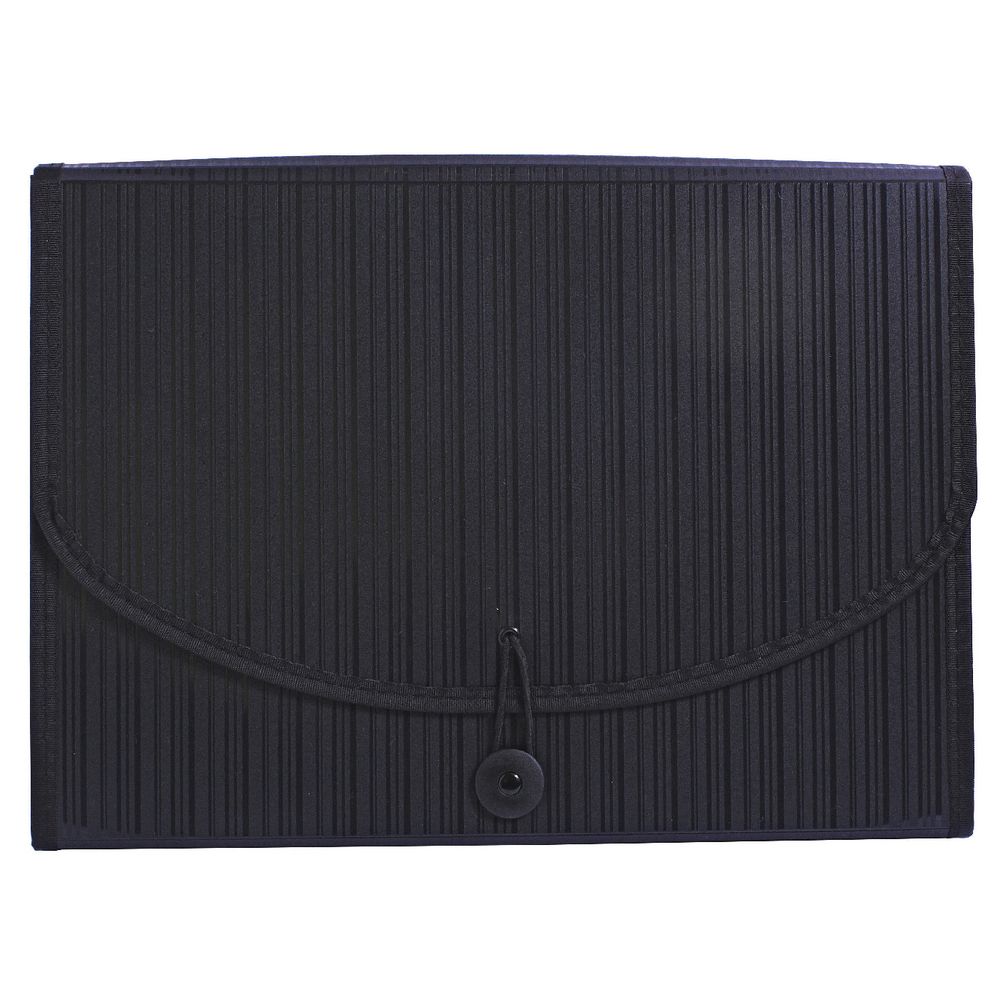 Expanding File A4 13 Pocket Black