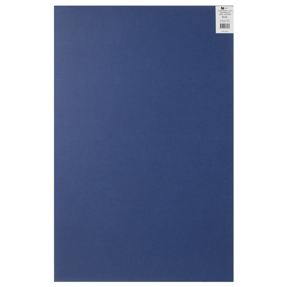 Quill Foam Board 5mm 550 x 770 mm Assorted Colours 5 Pack