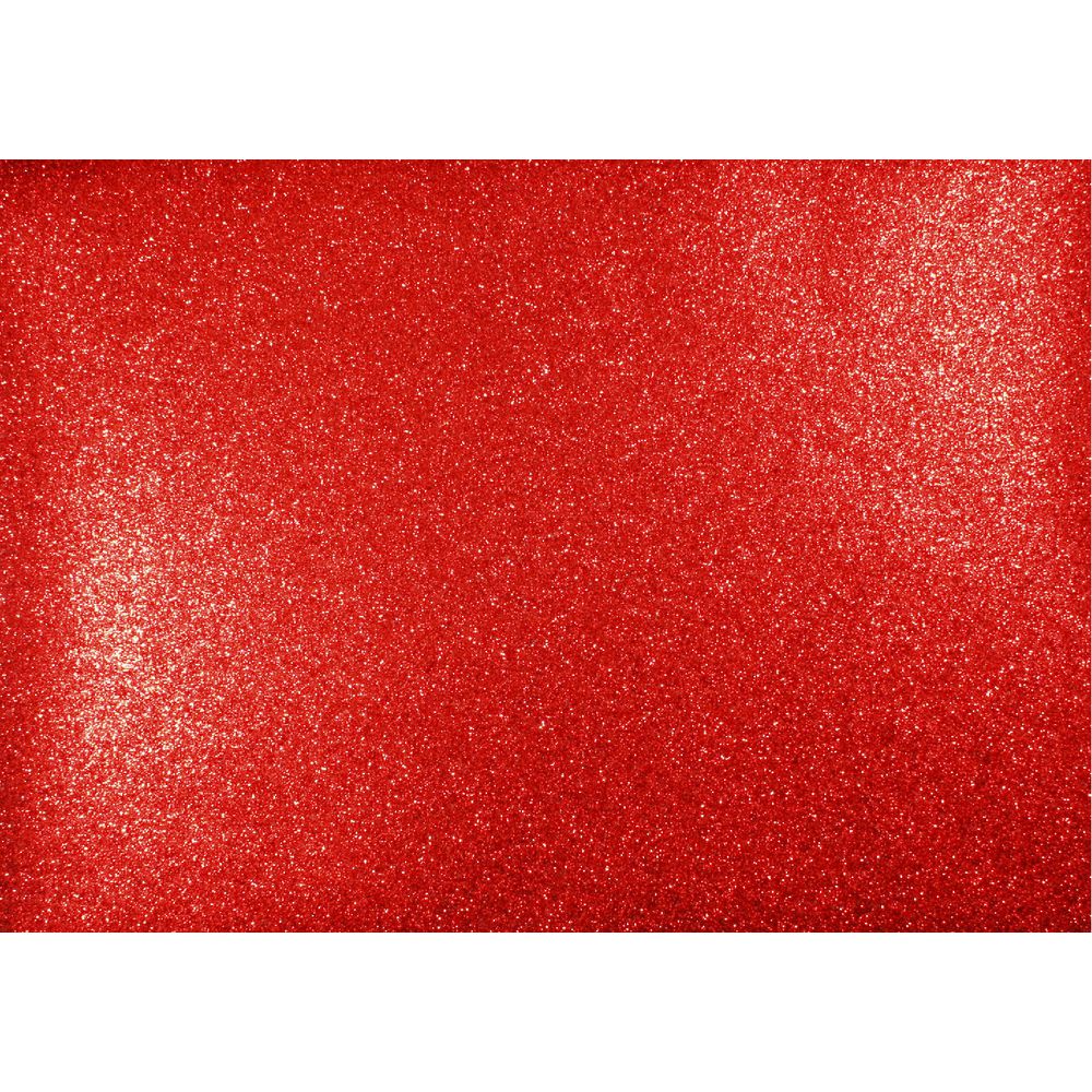 Quill A3 Glitter Sheet Red