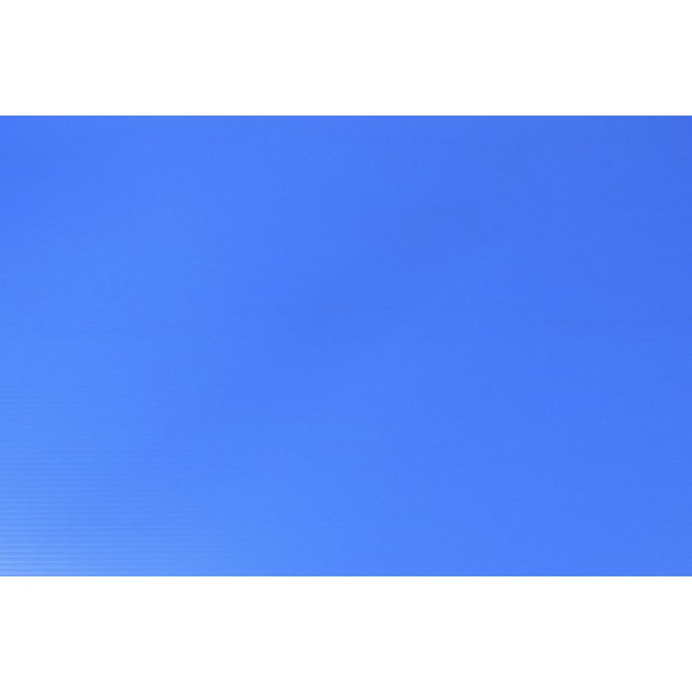 Quill Polypropylene Sign Board 5mm 500 x 770mm Blue