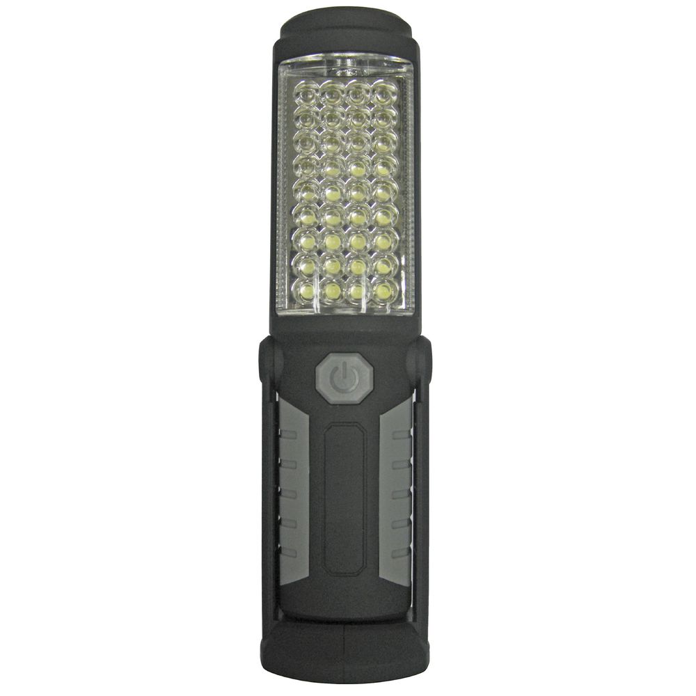 LED Dual Mode Work Light Black and Grey
