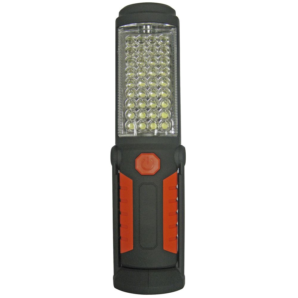 LED Dual Mode Work Light Black and Orange
