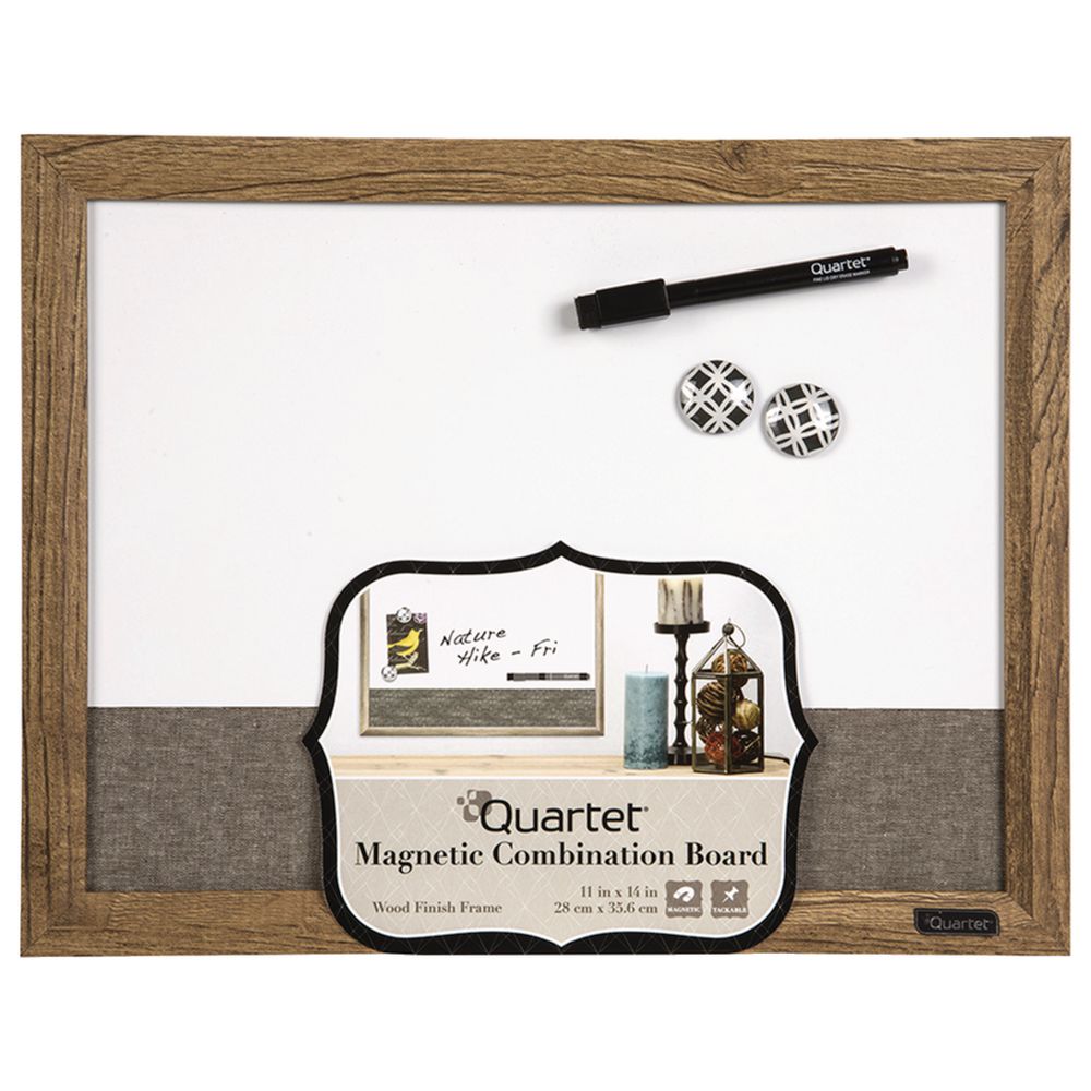 Quartet Wooden Frame Combination Board 356 x 280mm