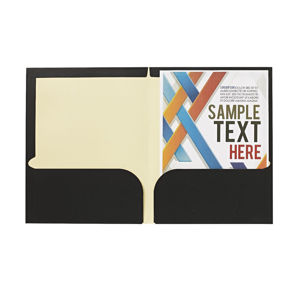 Report Cover A4 Matte Laminate Black