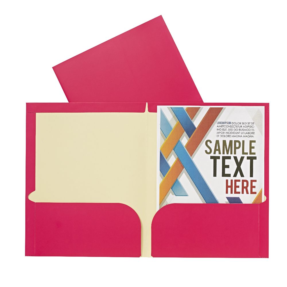 Report Cover A4 Matte Laminate Pink