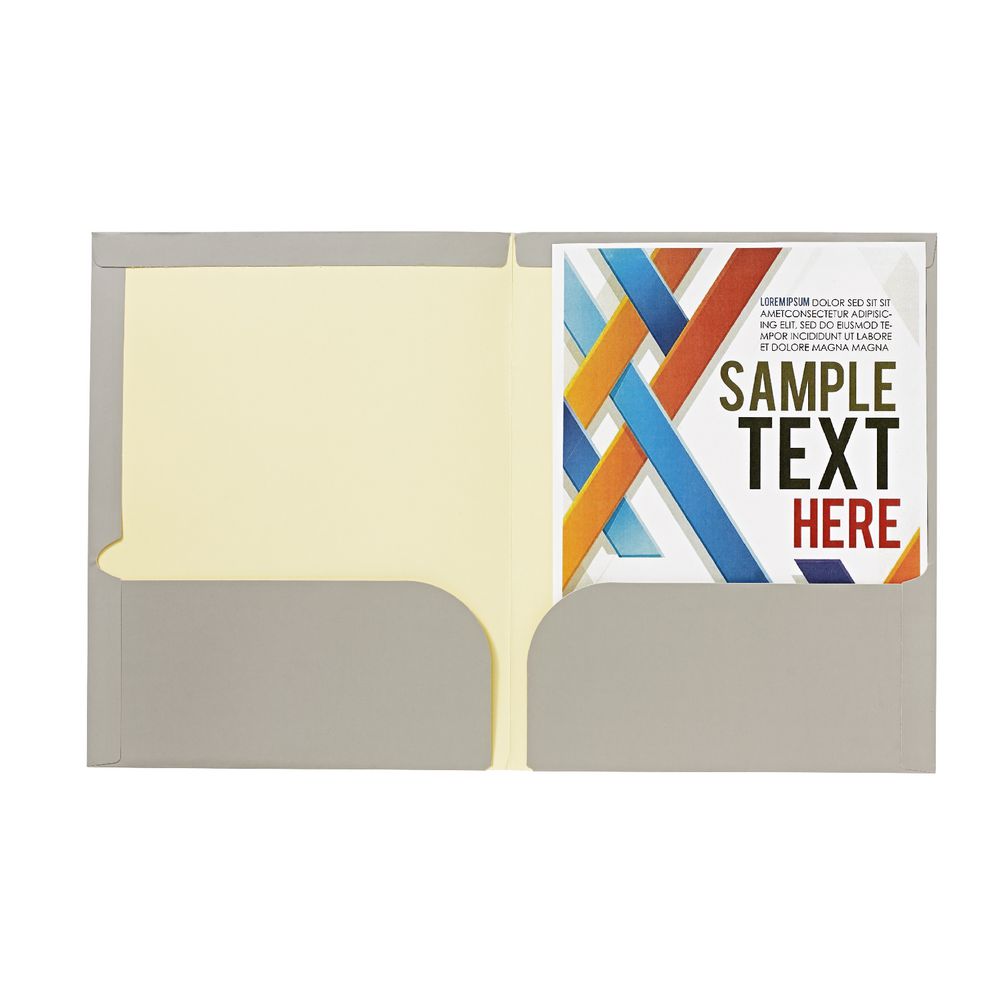 Report Cover A4 Matte Laminate Warm Grey