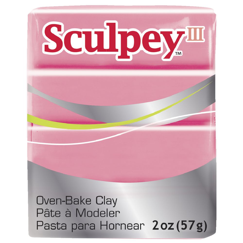 Sculpey III Modelling Clay Hot Pink 57g