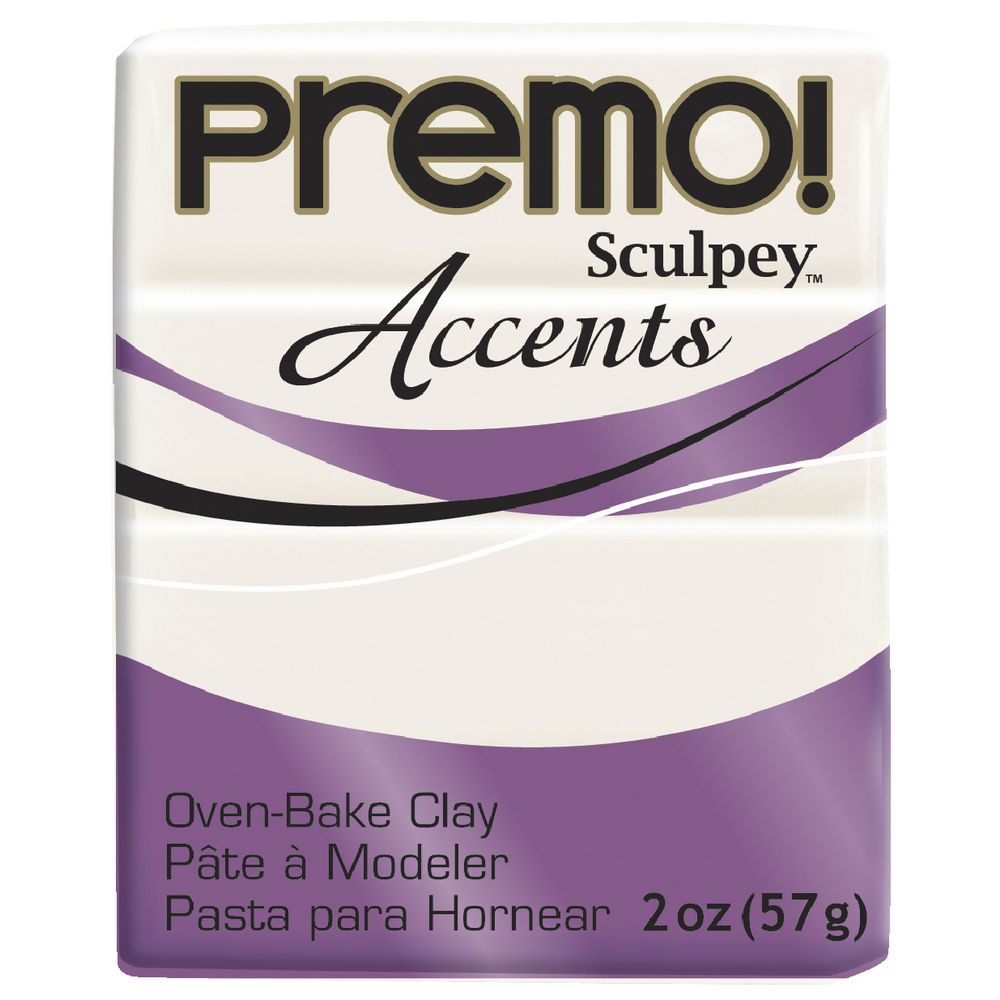 Sculpey Premo Accents Modelling Clay Pearl 57g