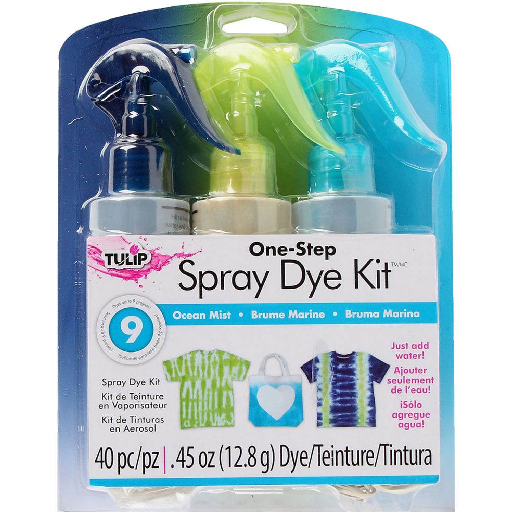 Tulip One Step Spray Dye Kit Psychedelic 3 Pack