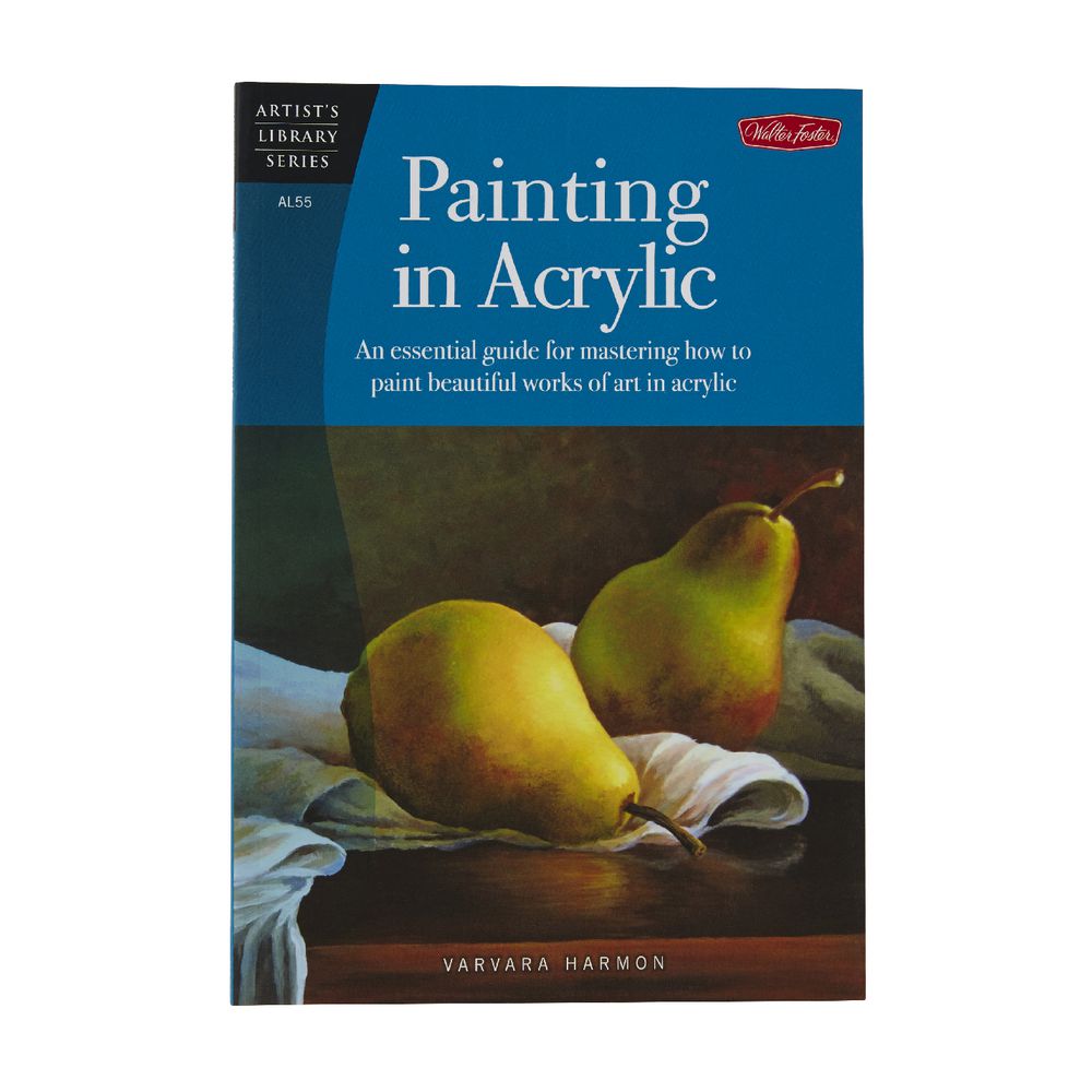 Walter Foster Painting in Acrylic Book