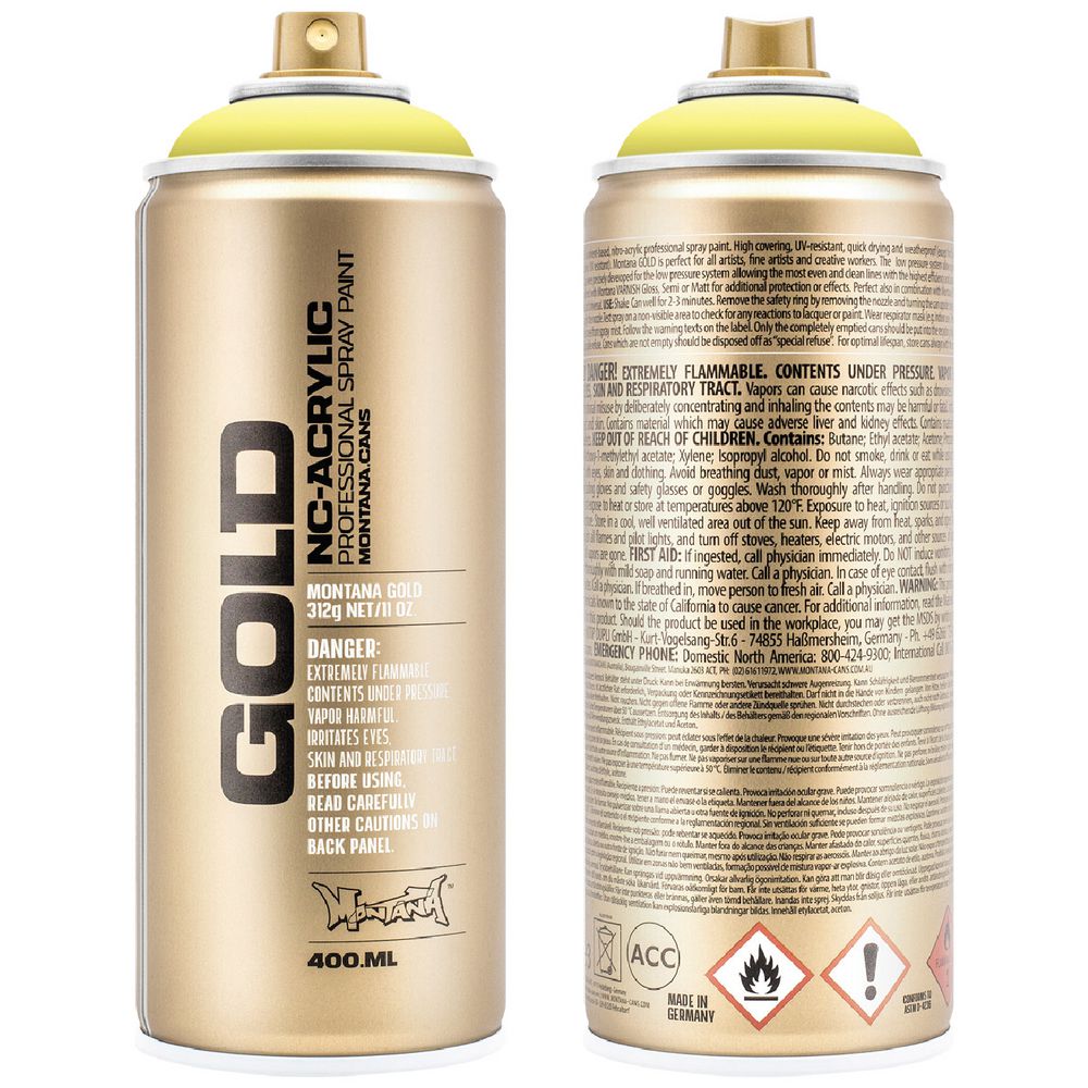 Montana GOLD Spray Paint 400mL Butta