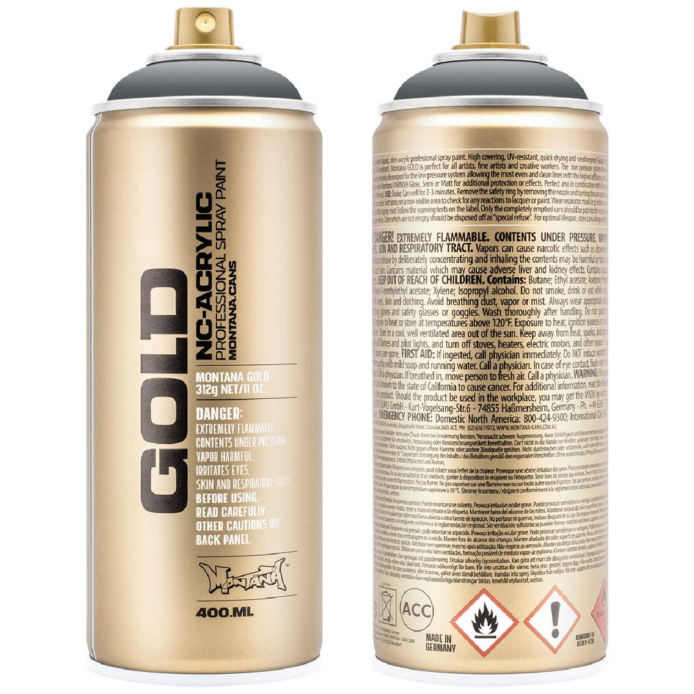 Montana GOLD Spray Paint 400mL Gravel