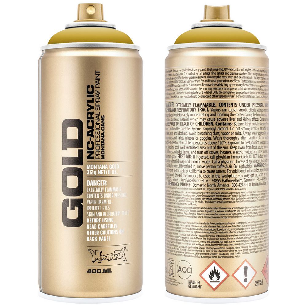 Montana GOLD Spray Paint 400mL Curry