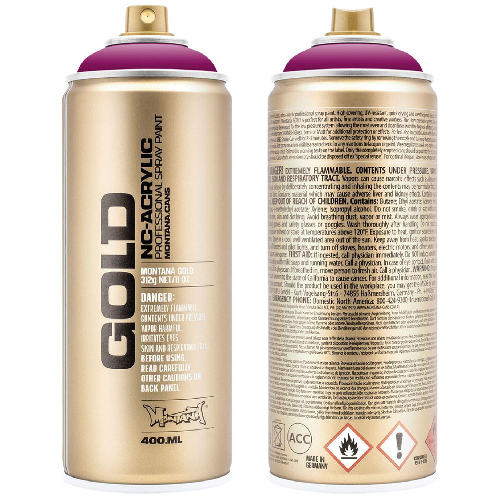 Montana GOLD Spray Paint 400mL Cherry Blossom