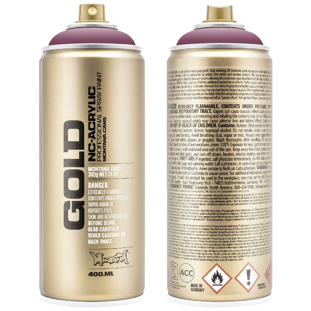 Montana GOLD Spray Paint 400mL Dusty Pink