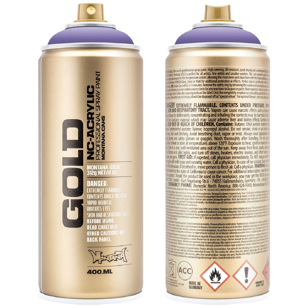 Montana GOLD Spray Paint 400mL Teen Spirit