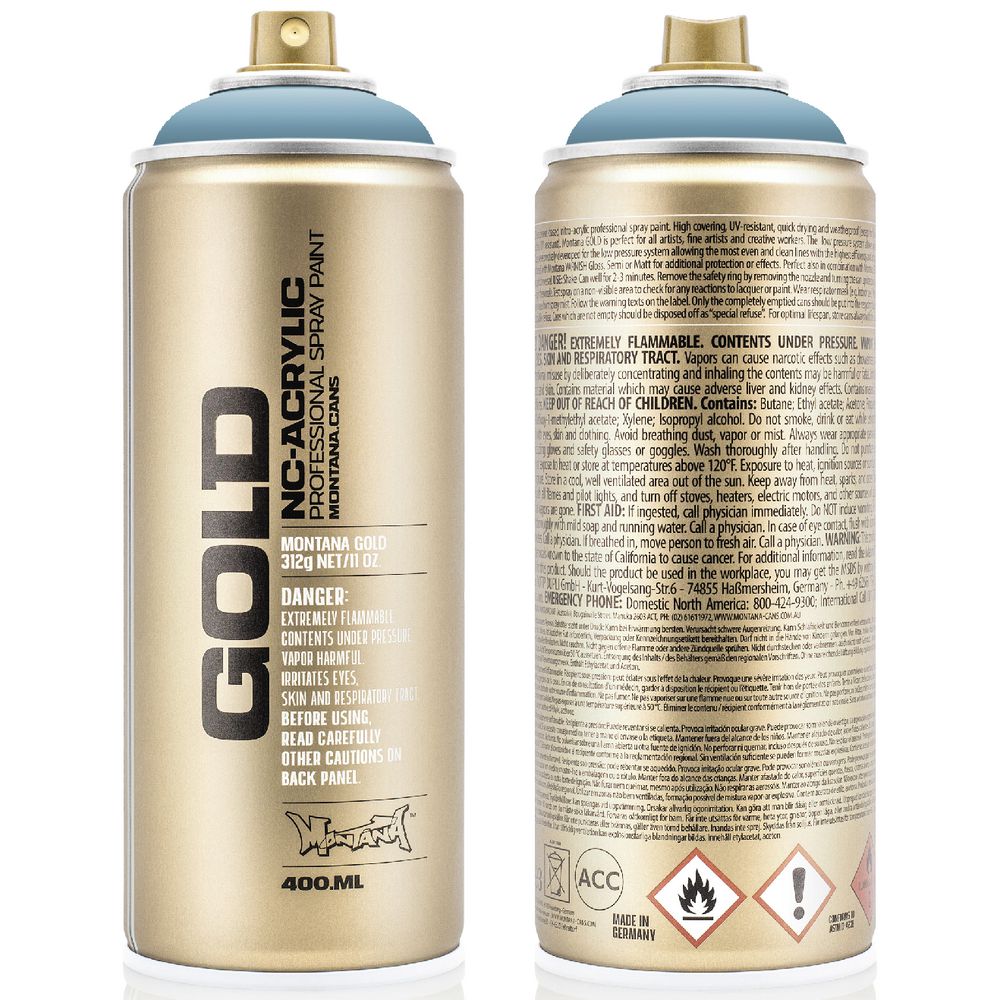 Montana GOLD Spray Paint 400mL Mt Everest