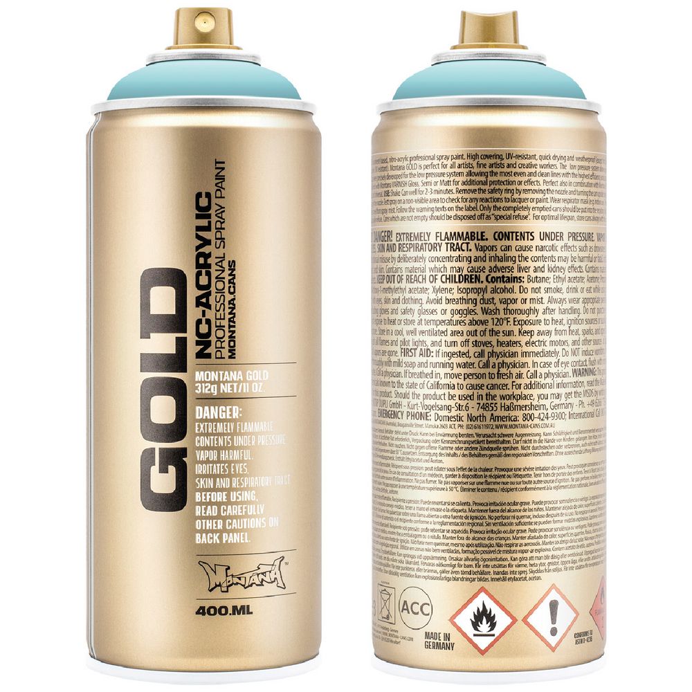 Montana GOLD Spray Paint 400mL Pool
