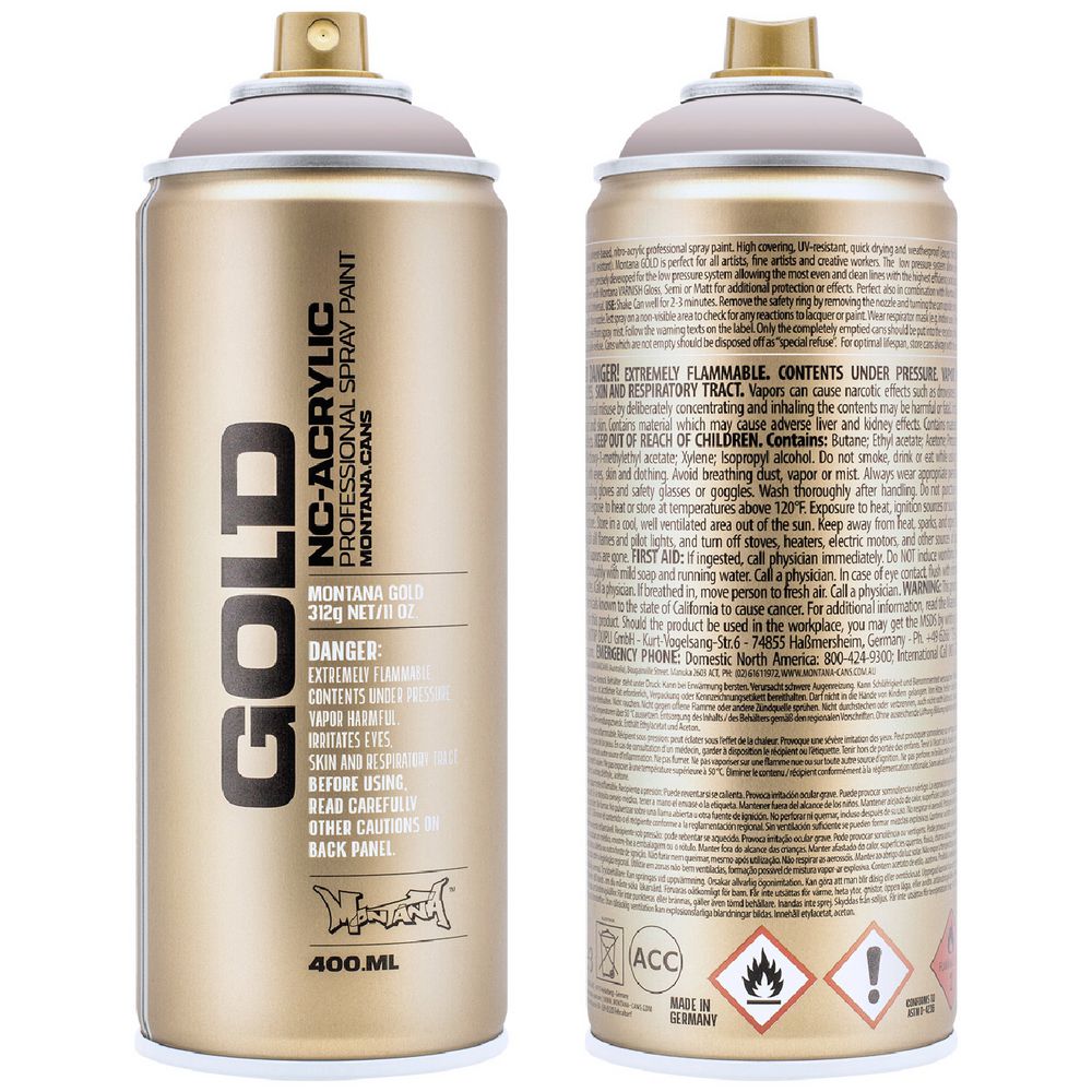 Montana GOLD Spray Paint 400mL Brain