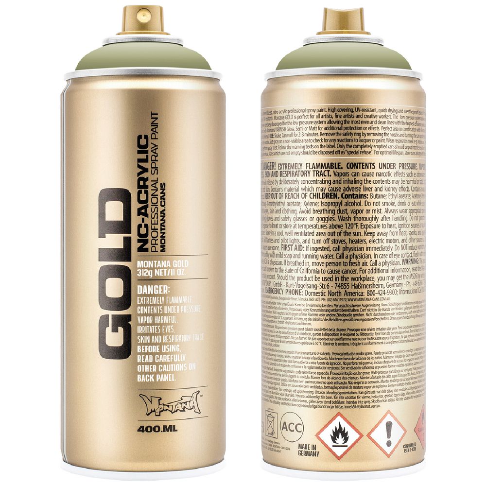 Montana GOLD Spray Paint 400mL Manila Light