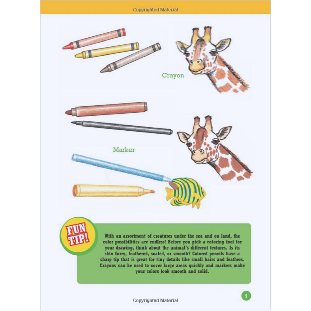 Walter Foster Jr All About Drawing Book Sea Creatures
