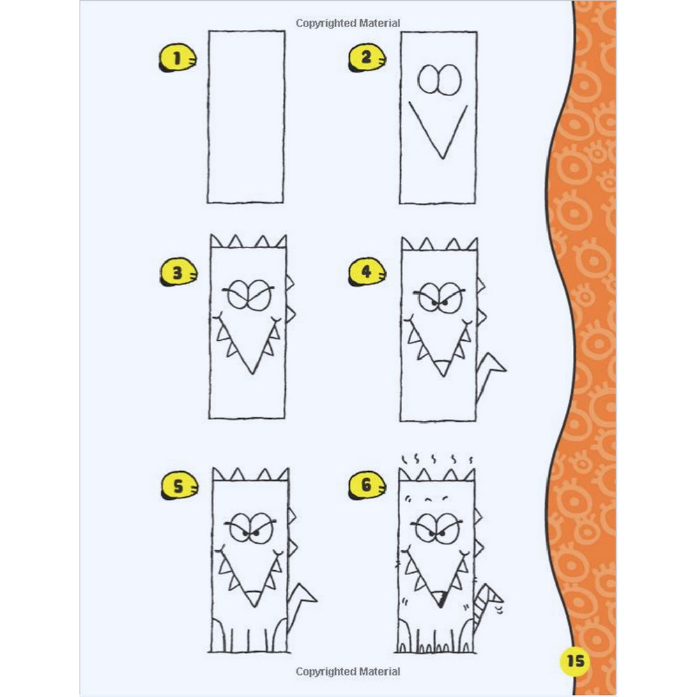 Walter Foster Jr Cartooning Book Messy Monsters