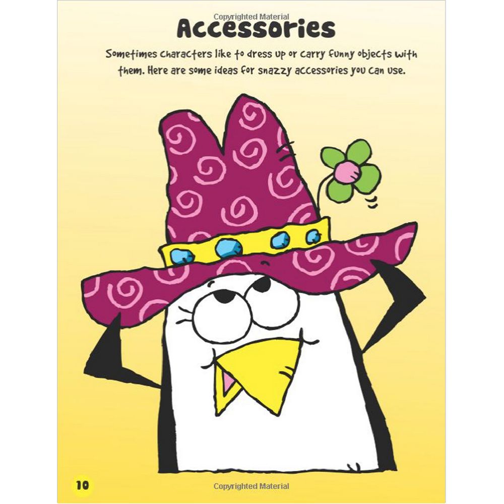 Walter Foster Jr Cartooning Book Furry & Feathered Friends