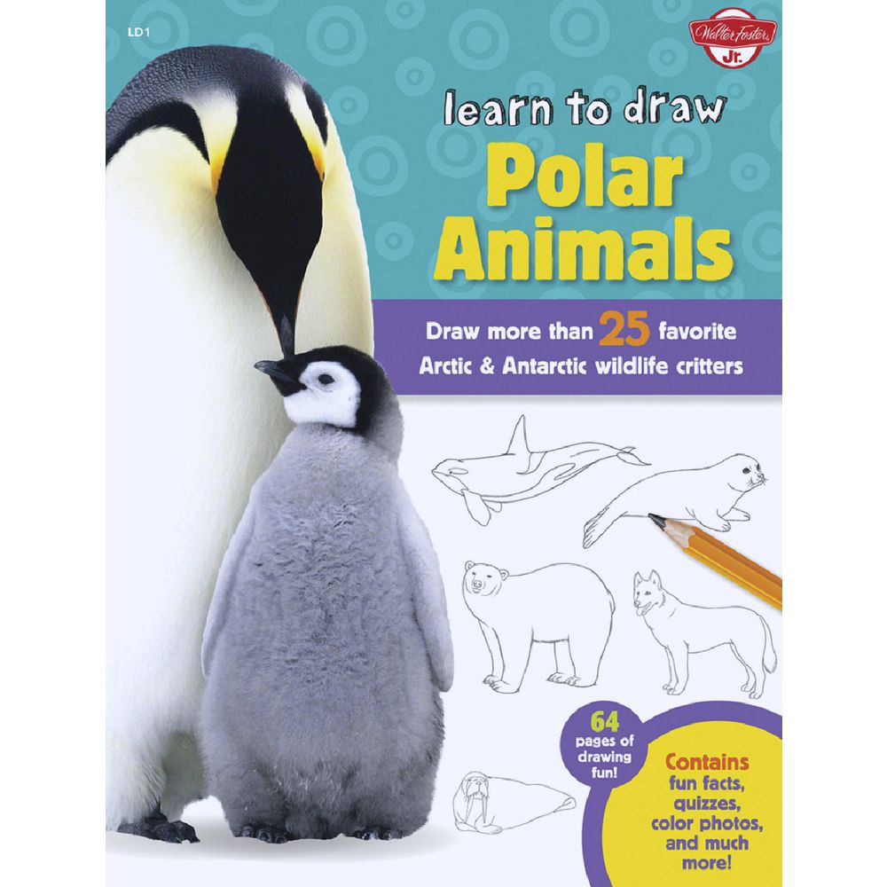 Walter Foster Jr Learn to Draw Book Polar Animals