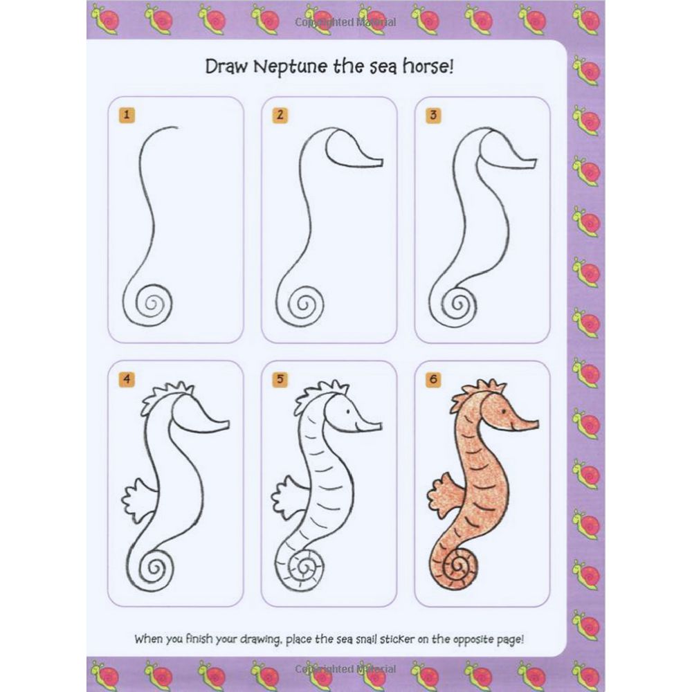 Walter Foster Jr Watch Me Draw Book Dolphins