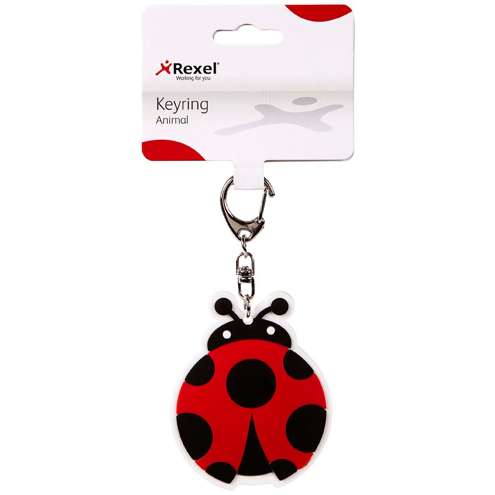 Rexel Key Ring Ladybug