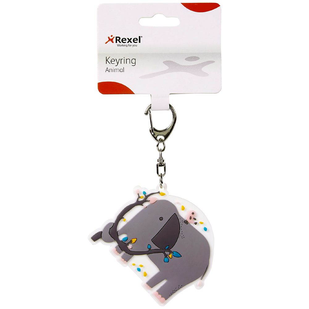 Rexel Key Ring Elephant