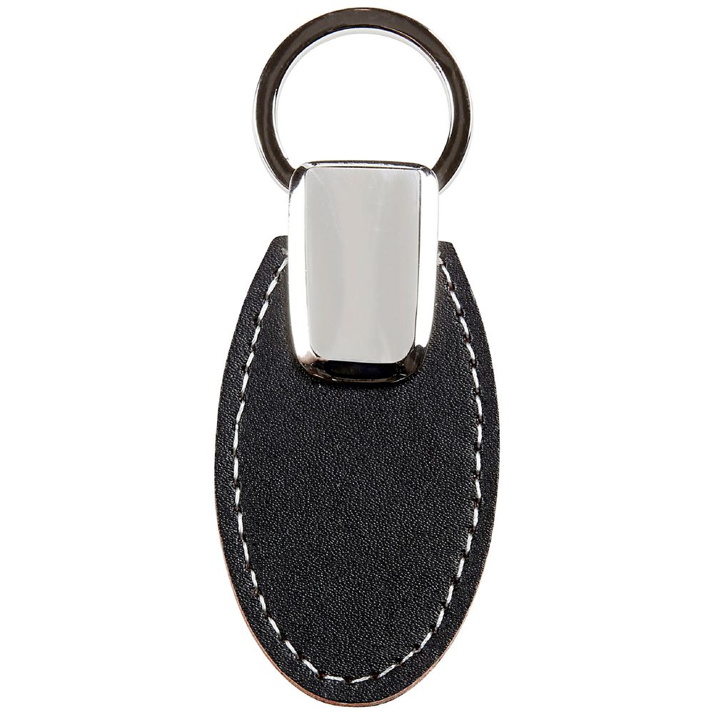Rexel Oval Key Ring Black