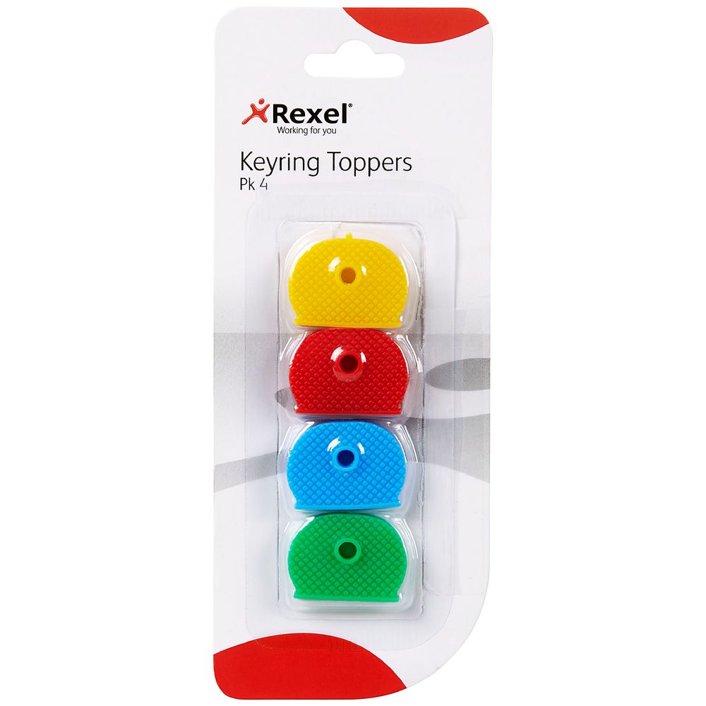 Rexel Key Toppers 4 Pack