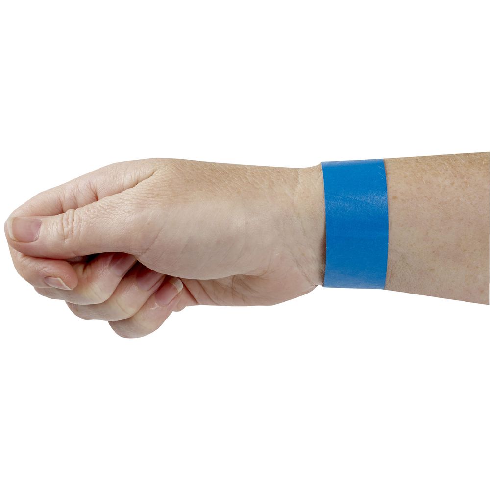 Rexel Wrist Bands Blue 10 Pack