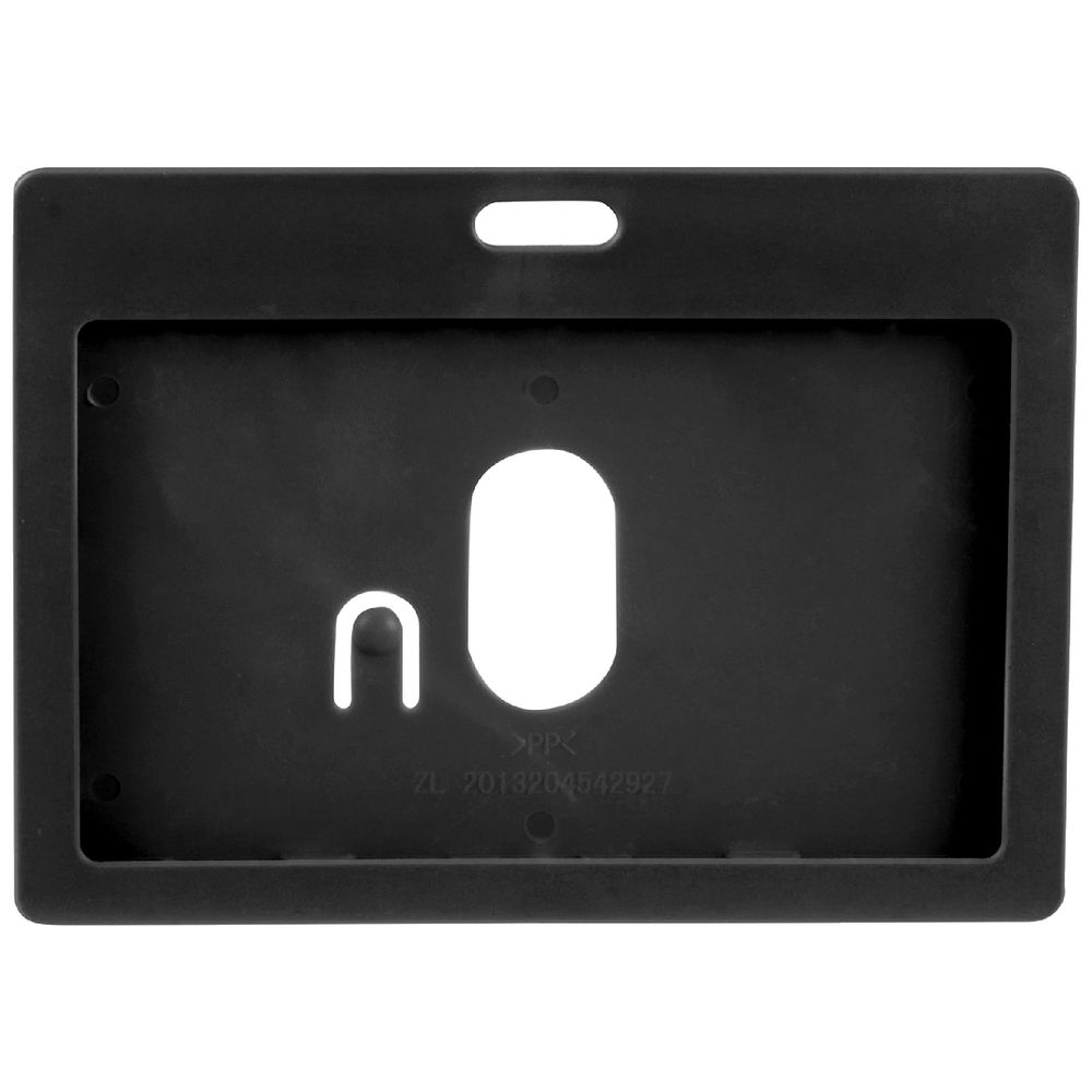 Rexel Card Holder Landscape Black 6 Pack