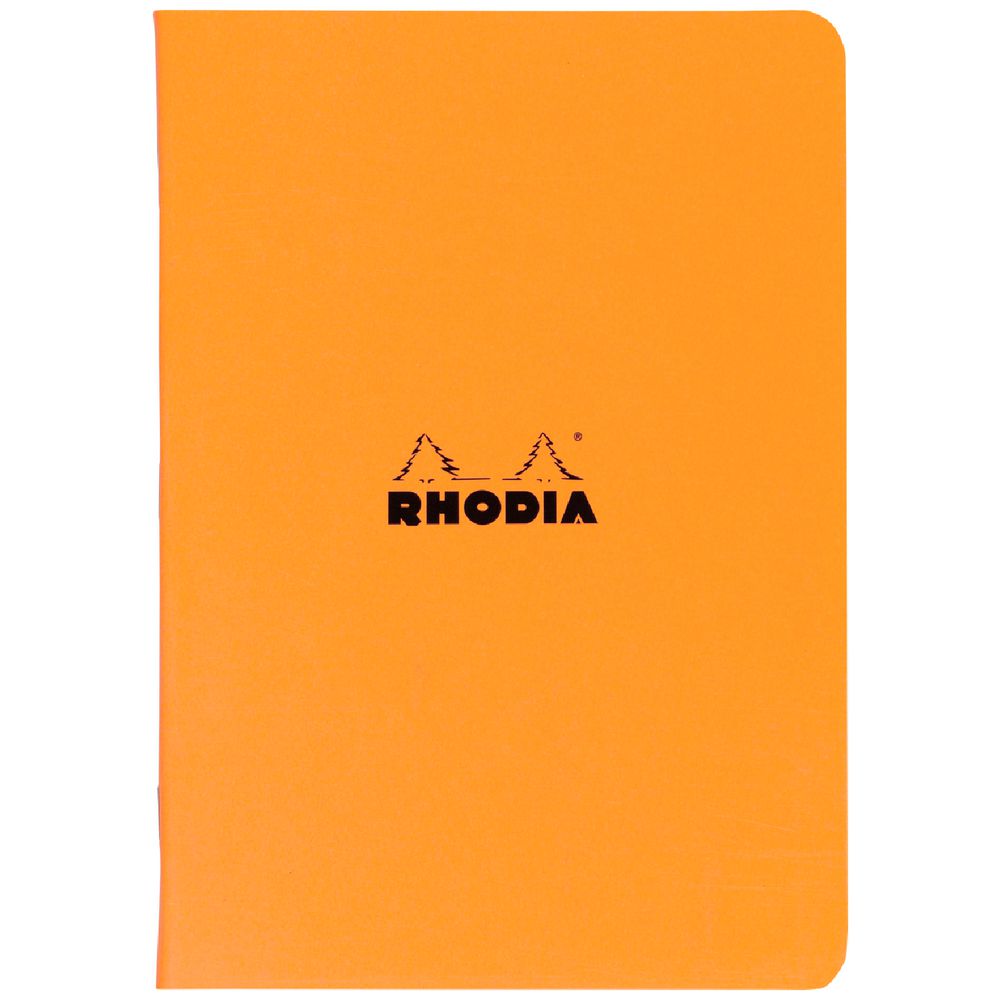 Rhodia A4 Lined Notebook Orange