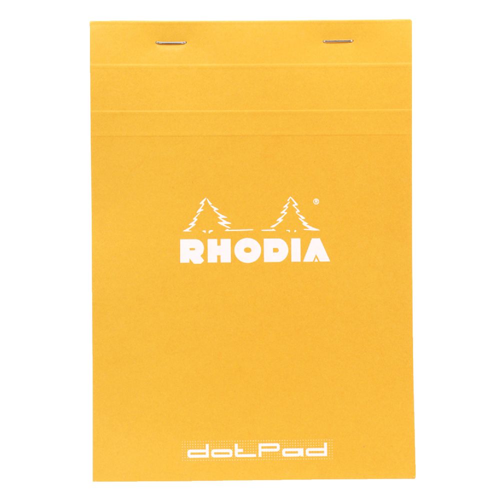 Rhodia No. 18 A4 Dot Grid Pad Orange