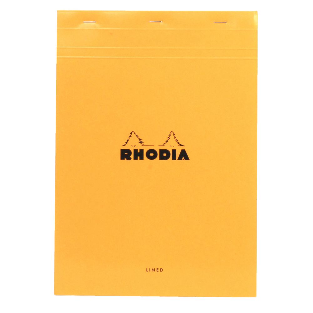 Rhodia No. 18 A4 Lined Pad Orange