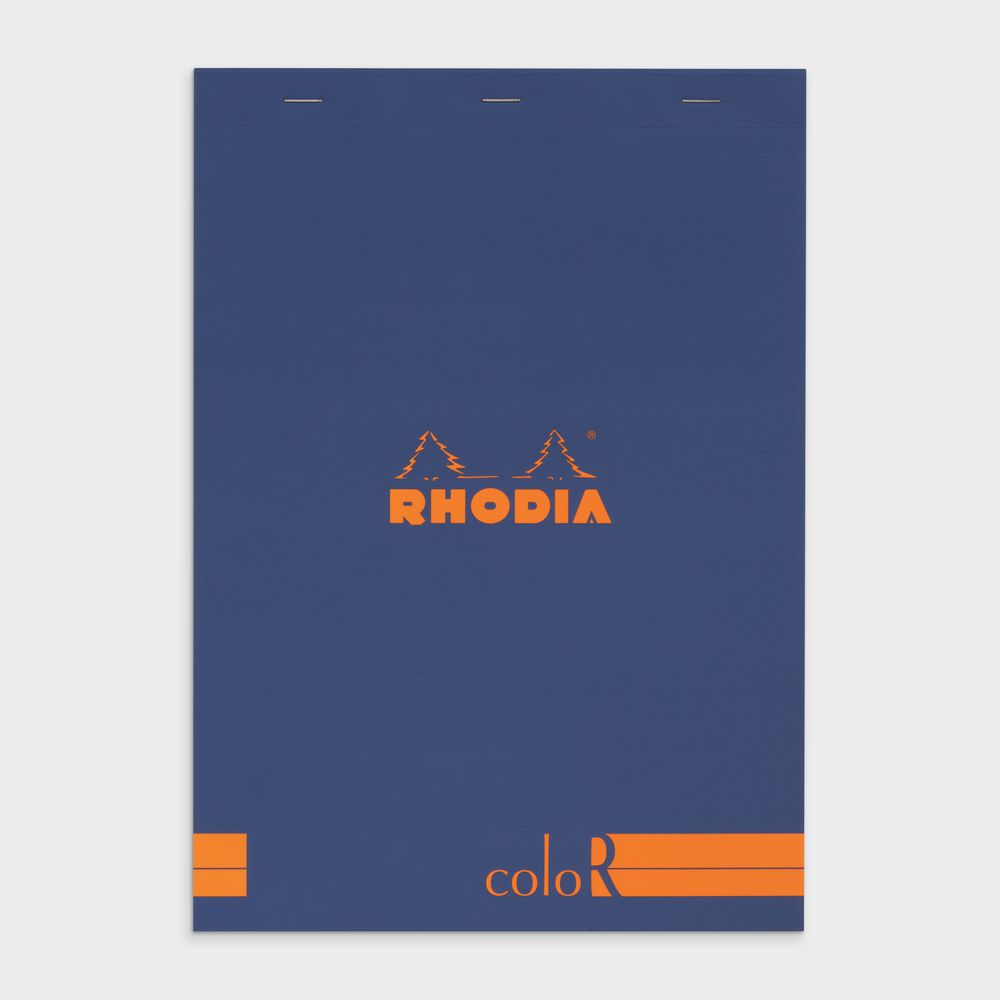 Rhodia No. 18 Premium Lined Notepad Sapphire Blue