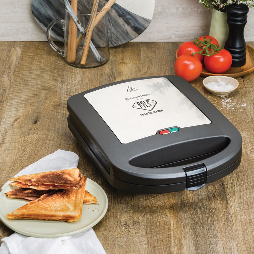 Russell Hobbs 4 Slice Toastie Maker Stainless Steel eBay
